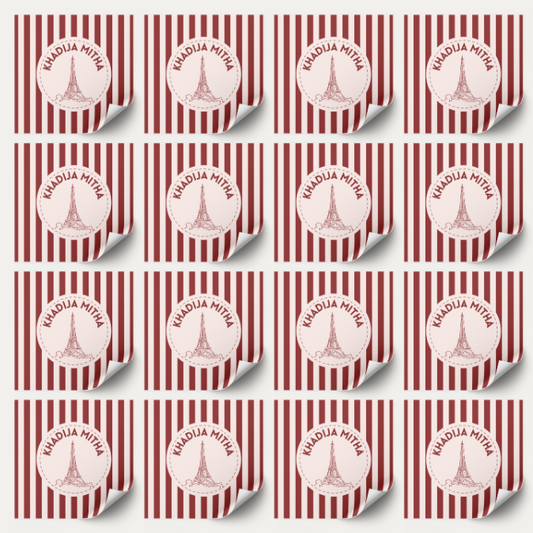 Customized - Branding Stickers - Square