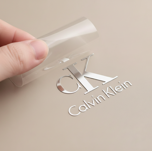 Customized | Luxury Metal Stickers | Silver