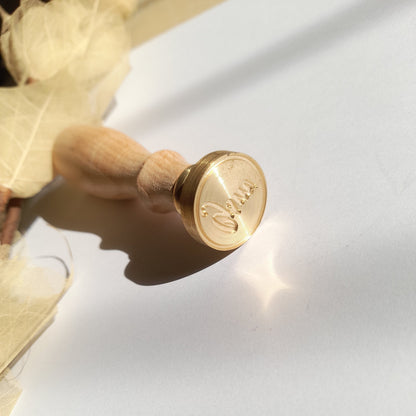 Customized - Wax Seal Stamp - 1.4 Inch | Custom Logo Stamp, Food Stamp, Chocolate Stamp