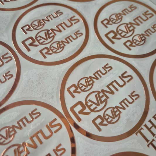 Customized | Luxury Metal Stickers | RoseGold