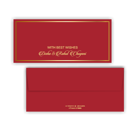 Crimson Bleam Money Envelopes