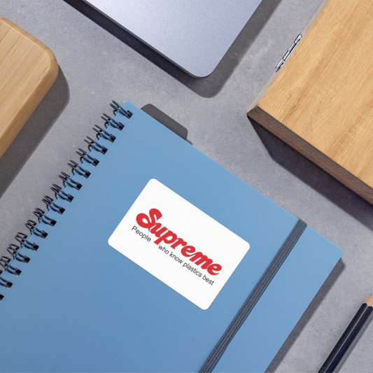 Customized - Branding Stickers - Round Edge Rectangle