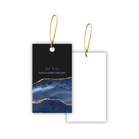 Luxe Suede Gift Tags