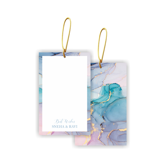 Luxe Suede Gift Tags